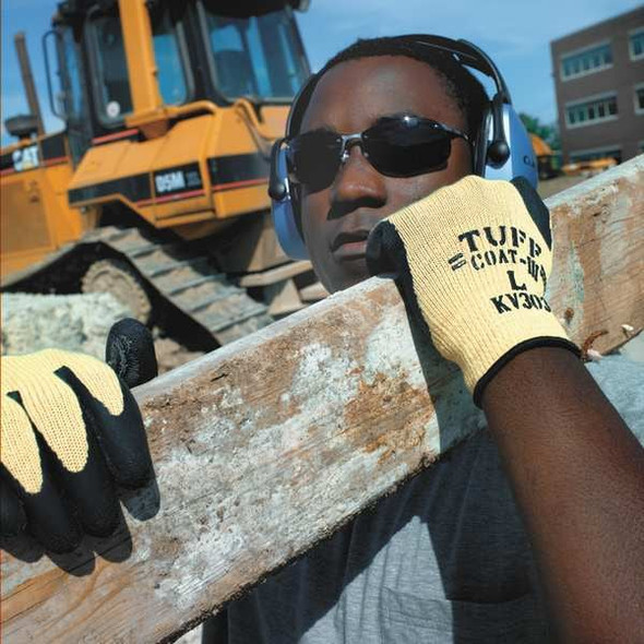 Honeywell Cut-Resistant Coated Gloves, Cut Level 4 ,Dipped ,Latex ,S 1 PR KV303-S