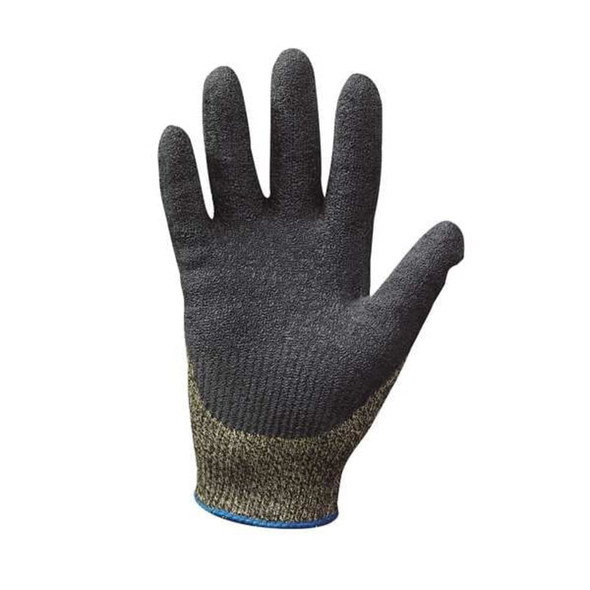Cut-Resistant Coated Gloves, Cut Level A4 ,Dipped ,Latex ,Smooth ,S 1 PR  9389S
