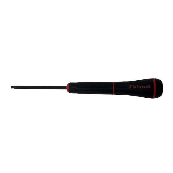 Eklind Screwdriver, BallHex, 5/32 in, Red, Hex 91110