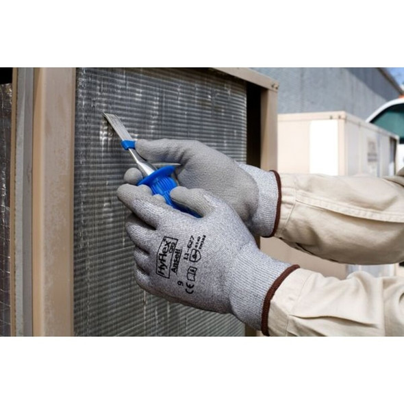 Cut Resistant Coated Gloves, Cut Level A2 ,Polyurethane ,Smooth ,6 1 PR  11-627