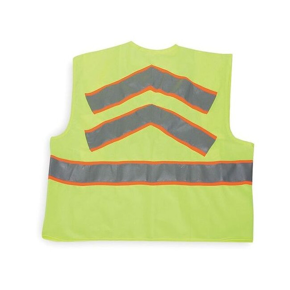 Condor 3XL Class 2 High Visibility Vest, Lime 1YAN7