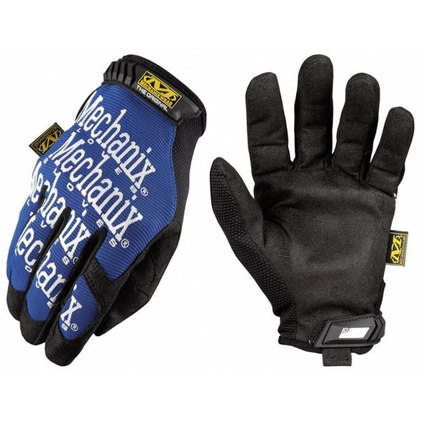The Original(R) Mechanics Gloves, Synthetic Leather Palm, TrekDry Back, 8, Blue