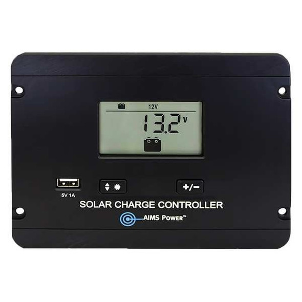 Aims Power Solar Charge Cntrllr,30A,24 V DC,15 V DC SCC30AFM