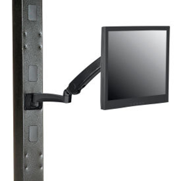 Global Industrial Gas Spring LED or LCD Monitor Arm w/ VESA Plate Black