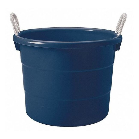Homz Storage Tub Storage Tub, 18 gal, Navy, polypropylene 0402GRRB.08