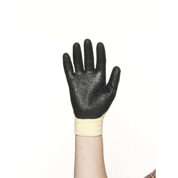 Cut-Resistant Coated Gloves, Cut Level A3 ,Dipped ,Polyurethane ,Smooth ,L 1 PR  9677L