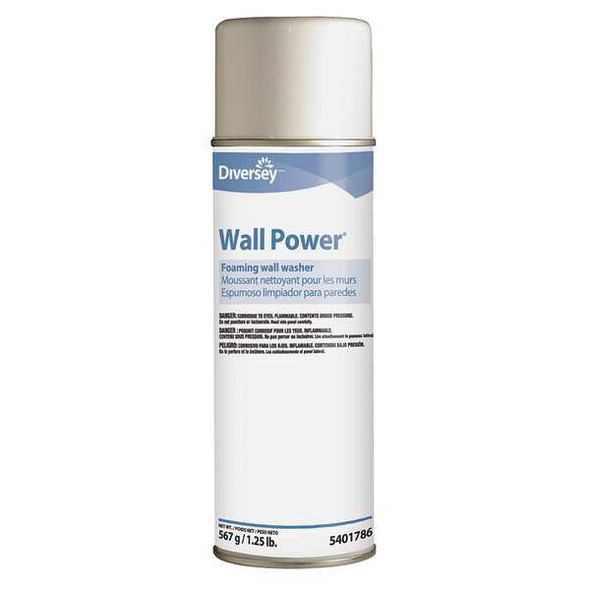 Diversey Wall Cleaner, Aerosol Can, 20 oz, Floral, 12 PK 95401786
