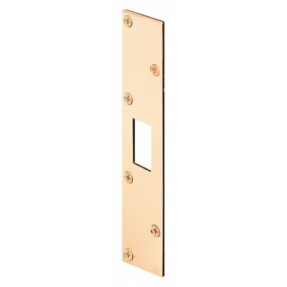 Defender Security Bright Brass, Super Deadbolt Strike (Single Pack) U 9425