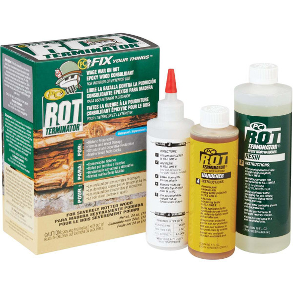 Rot Terminator 24 Oz. Wood Restorer 24061