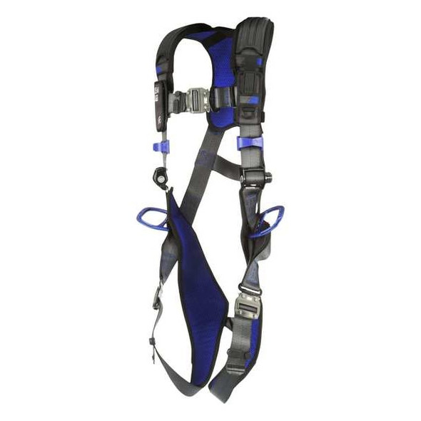 ExoFit(TM) X300 Fall Protection Harness, S, 420 lb, Quick-Connect Chest/ Quick-Connect Leg Straps