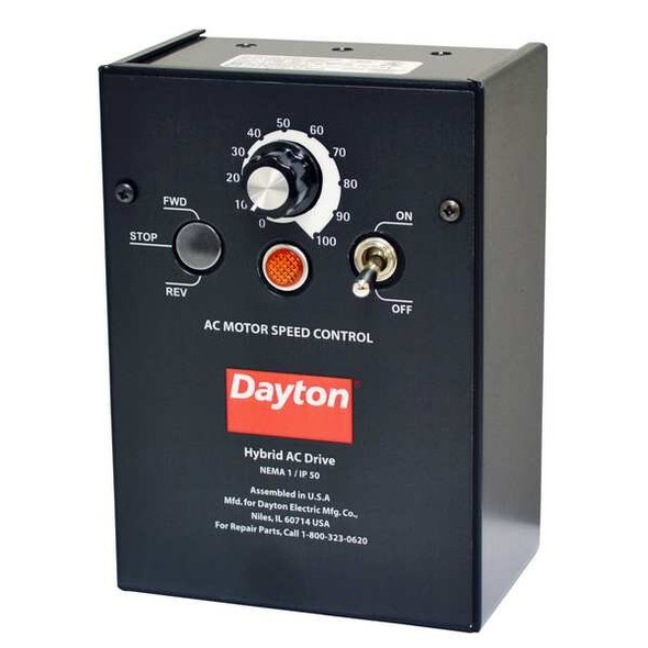 Dayton Variable Frequency Drive,1 hp,240V AC 13E661