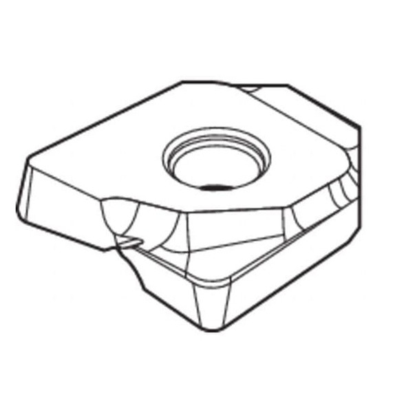 Widia Milling Insert,Toroidal,16.00mm 3384429