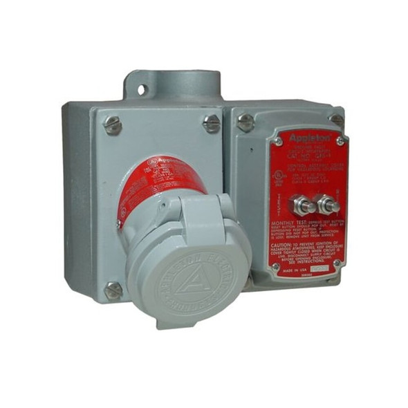 Appleton Electric Pin & Sleev Plug, 20A, 3P, 2W, Alum, 125-250V CPP516