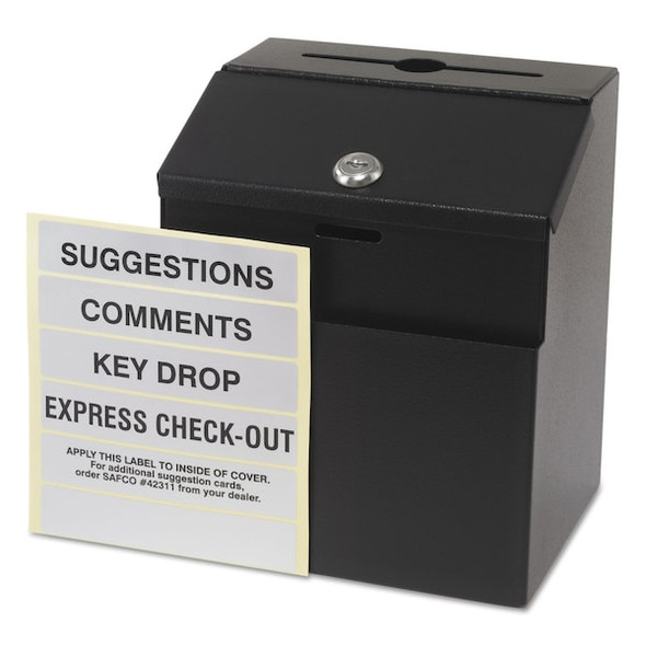 Safco Steel Suggestion/Key Drop Box with Locki 4232BL