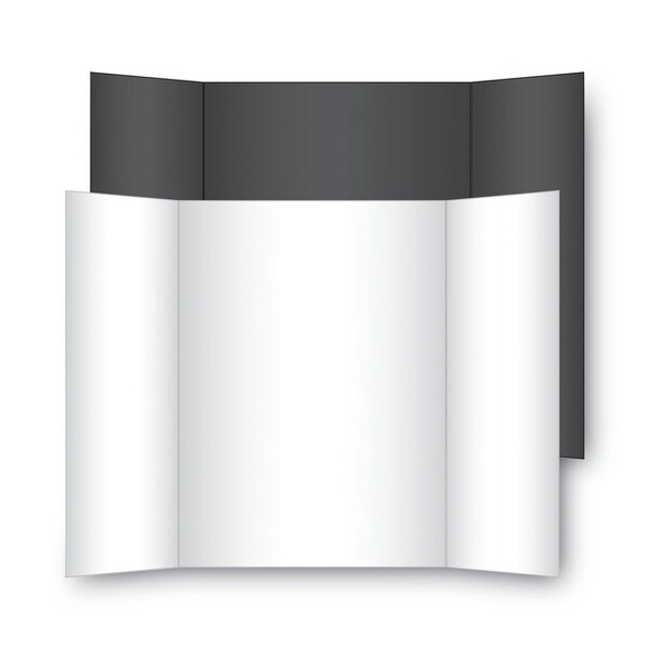 Eco Brites Tri-Fold Poster Board,36x48",PK6 27135