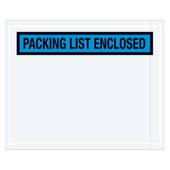 Tape Logic Envelopes,PLE,4 1/2x5 1/2",Blue,PK1000 PL454