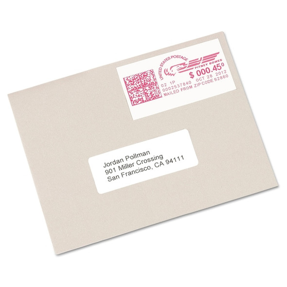 Avery Dennison Label,PostageMeter,White,PK60 05289
