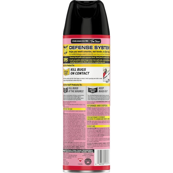Raid Ant and Roach Killer,17.5oz. Aeroso,PK12 660574 Raid Ant and Roach Killer,17.5oz. Aeroso,PK12 660574