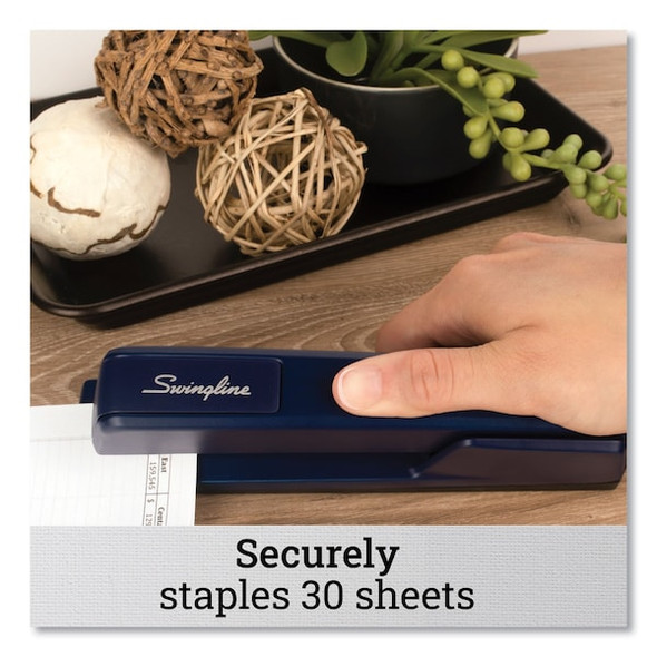 Swingline Business Stapler,20 Sheet,Blue 74724