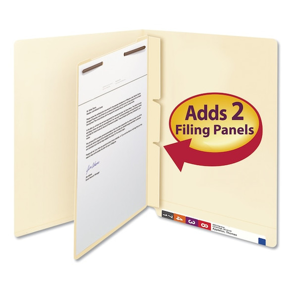 Smead Dividers,Self-Adhesive,Manila,PK100 68027 Smead Dividers,Self-Adhesive,Manila,PK100 68027