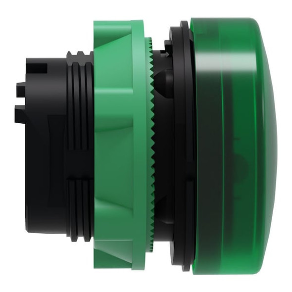 Schneider Electric Pilot Light Head, Green, LED, 22 mm ZB5AV033S Schneider Electric Pilot Light Head, Green, LED, 22 mm ZB5AV033S