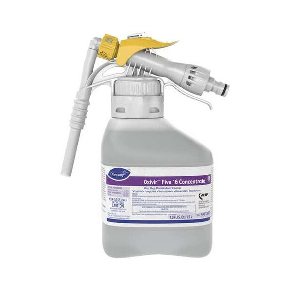 Diversey Cleaner/Disinfectant,1.5L,Hose End,PK2 4963357 Diversey Cleaner/Disinfectant,1.5L,Hose End,PK2 4963357