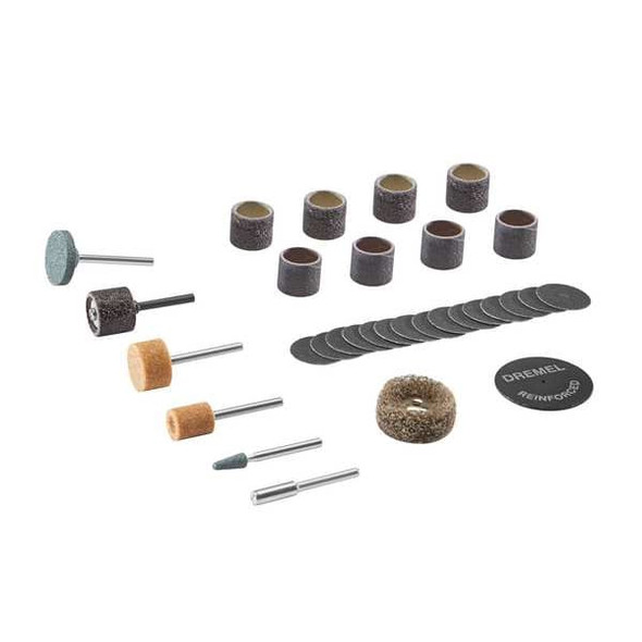 Dremel RotaryToolAccessoryKit,31pcs,w/Case 727-01