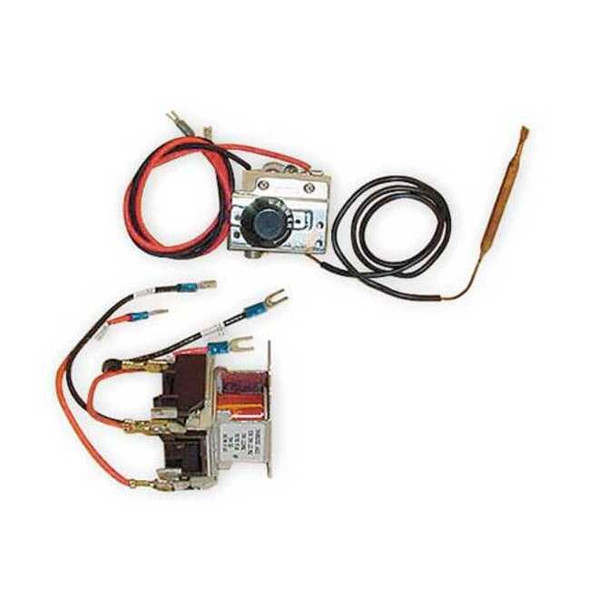 Dayton Elct Wl/Ceil Htr Thrmostt,2-2/16"H,1Pole 2YU90