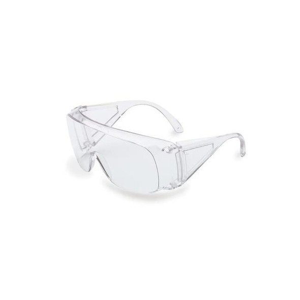 Uvex Safety Eywear,Clear Frame/Lens,Uncoated S300CS