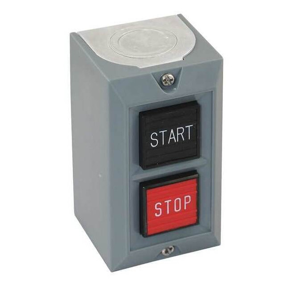 Dayton Push Button Control Station,1NO/1NC,25mm 20C794