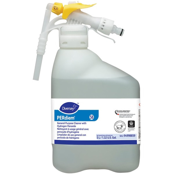 Diversey General Purpose Cleaner, 5L Hose End Connection Bottle 94998859