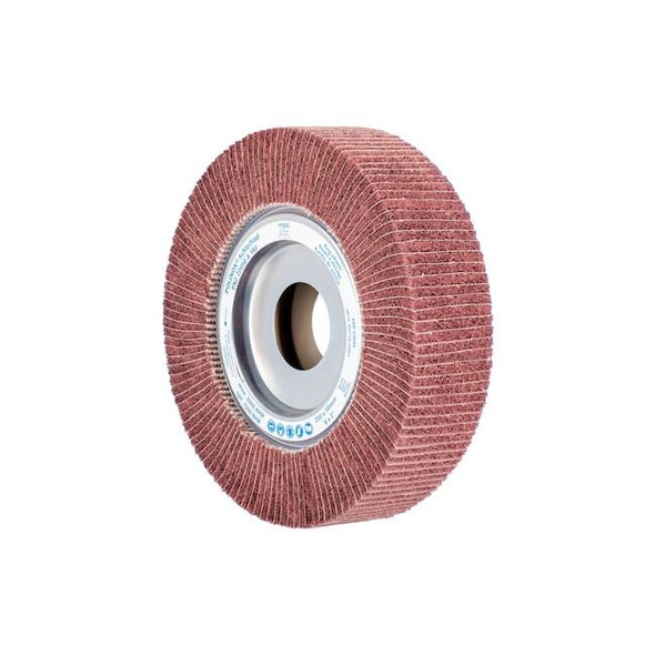 8" X 2" POLINOX Unmounted Flap Wheel - 1-3/4" AH - PNZ Type - 180 Grit