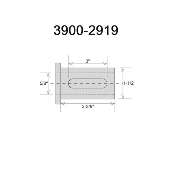 Hhip 1-1-2" OD -5-8" ID  C Type Tool Holder Bushing 3900-2919