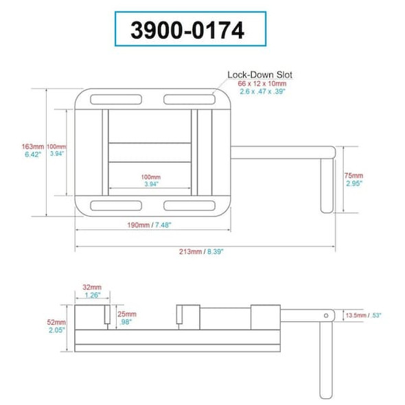 Hhip 4 " Drill Press Vise 3900-0174