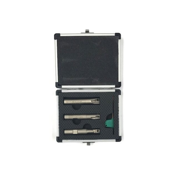 Hhip 3 Piece 1/2" Square Shoulder Indexable End Mill Set 5822-0360
