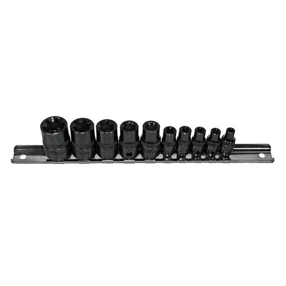 K-Tool International External Torx Socket Set,10 pcs. KTI-22870 K-Tool International External Torx Socket Set,10 pcs. KTI-22870