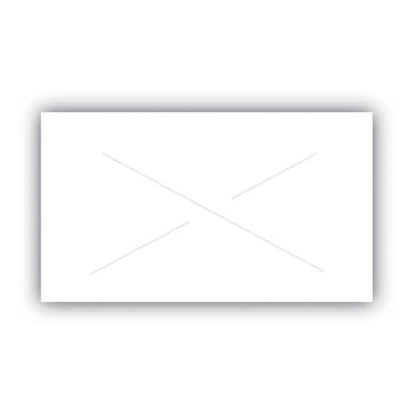 Garvey One-Line Pricemarker Labels,White,PK16 090947