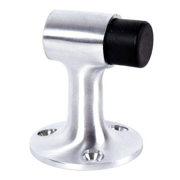 Ives Angle Door Stop,1-1/16in.Wx3in.Proj. FS448 US26D