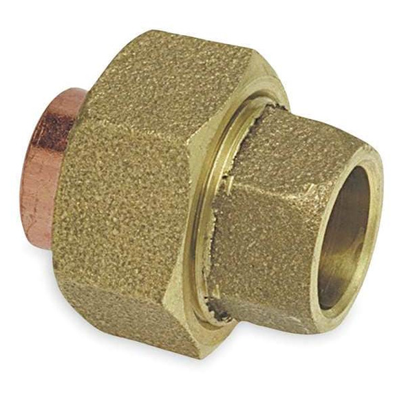 Nibco Union,LL Cast Bronze,1-1/4" Tube,CxC 733LF-114