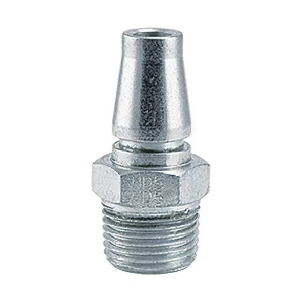 Foster Quick Connect Plug, 1/2 in Body Size, 3/8 in MPT, Steel SHD52