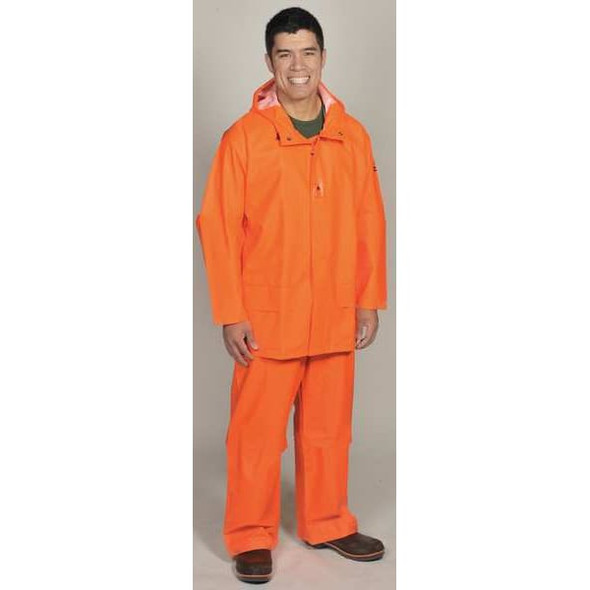 Helly Hansen Flame-Resistant Hooded Jacket, S, Polyester (14 oz) Polyester 70030_200-S