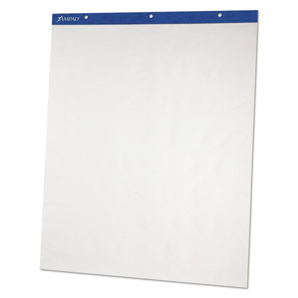 Ampad Flip Charts,Unruled,27"x34",White,PK2 24-028