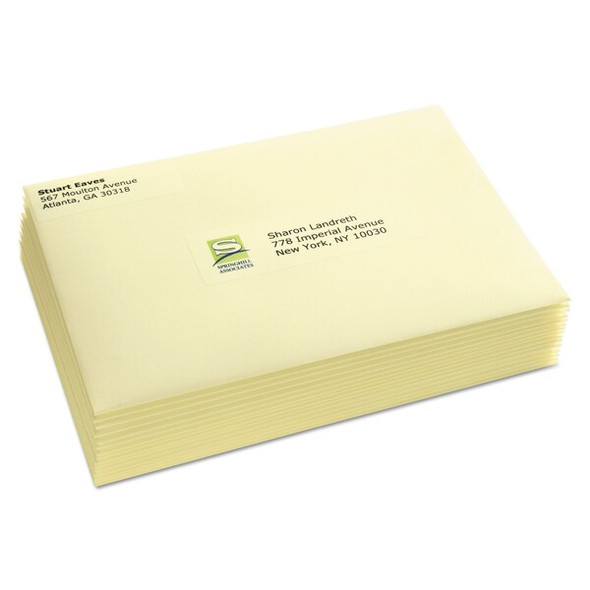 Avery Dennison Clear Address Label,Laser,1.33"x4",PK700 5662