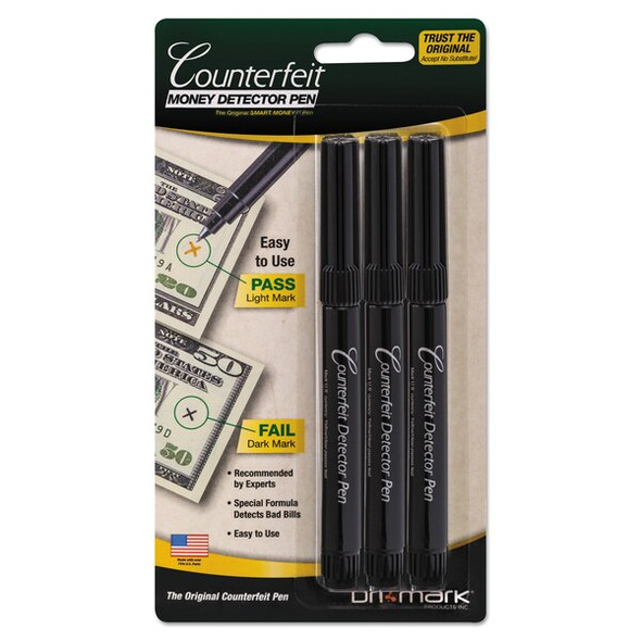 Dri Mark Counterfeit Bill Detector Pen,PK3 3513B-1