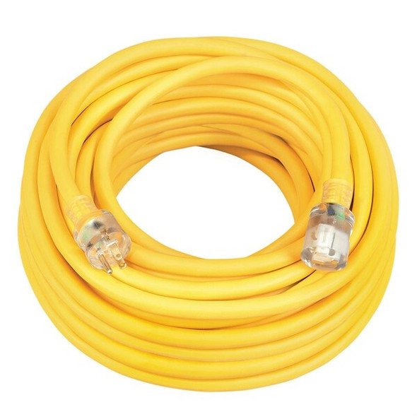 Southwire Extension Cord,SJEOOW,50 ft 14/3,Lit/End 1488SW0002