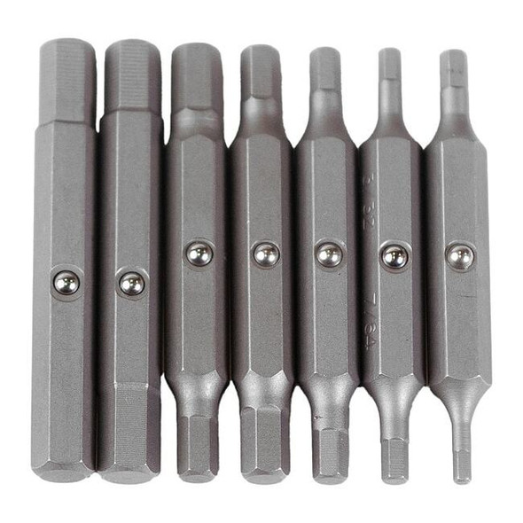 Megapro 7 Piece Hex Driver Bit Set, 1/4 in Hex Shank Size 6REPLACEMENT-HEX