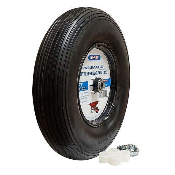 Hi-Run Tires and Wheels,176 lb,Wheel Barrow WB1001