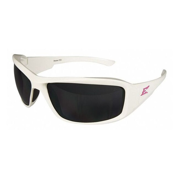 Brazeau Torque, Safety Glasses, Anti-Scratch, Gray Lens, White Frame, Full-Frame