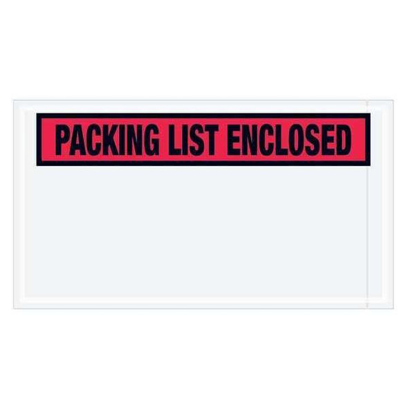 Tape Logic Envelopes,PLE,5 1/2x10",Red,PK1000 PL446