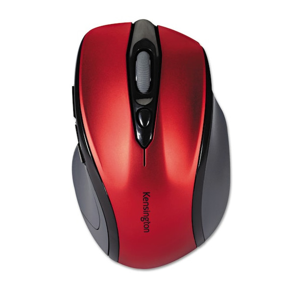 Kensington Mouse,Pro Fit M Size Nano,Ruby Red K72422US